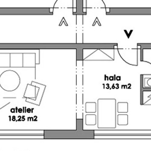 Byt B05 / Rezidence SVATOVÍTSKÁ / DEVELOP MB