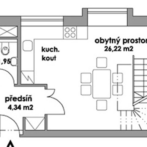 Byt B15 / Rezidence SVATOVÍTSKÁ / DEVELOP MB